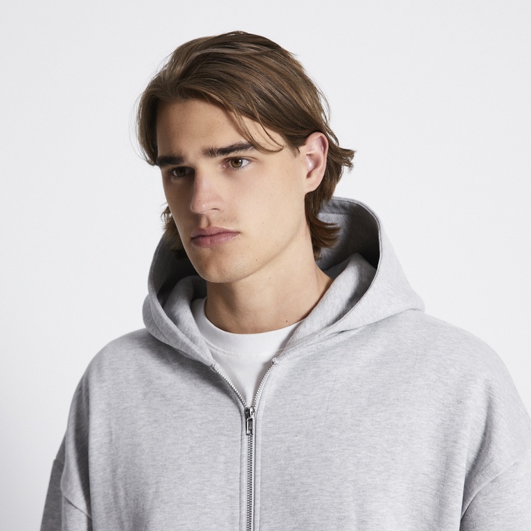Boxy zip hoodie "Lindon"